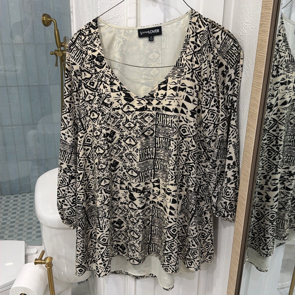 L is for Lovers tunic